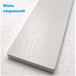 Kielo - puhdas valkoinen, puusyinen kovapintainen kalusteovi. Hintalaskuri.
